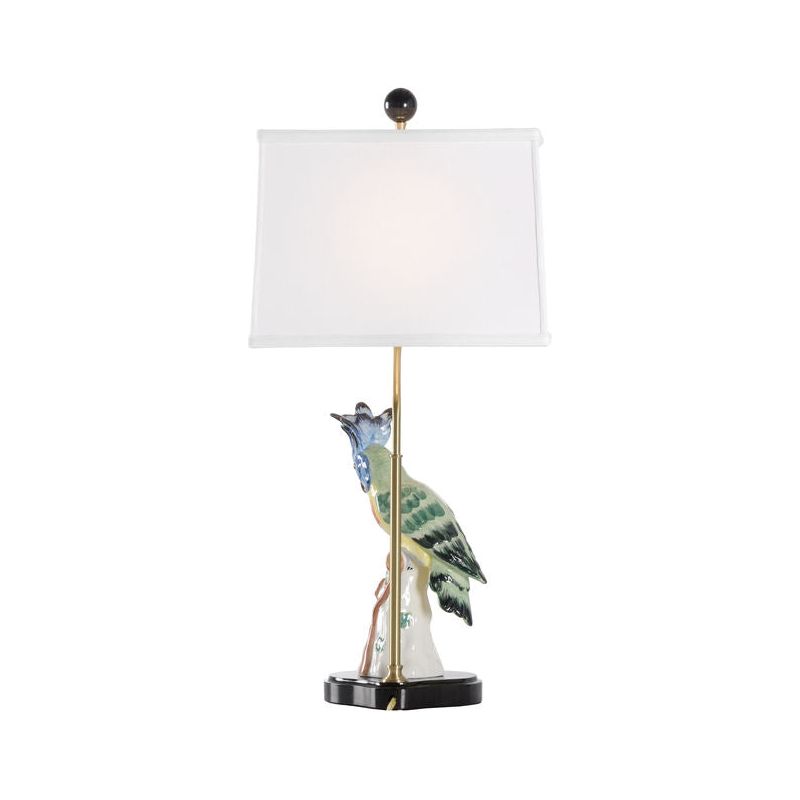 Hope Parrot Design Ceramic Table Lamp