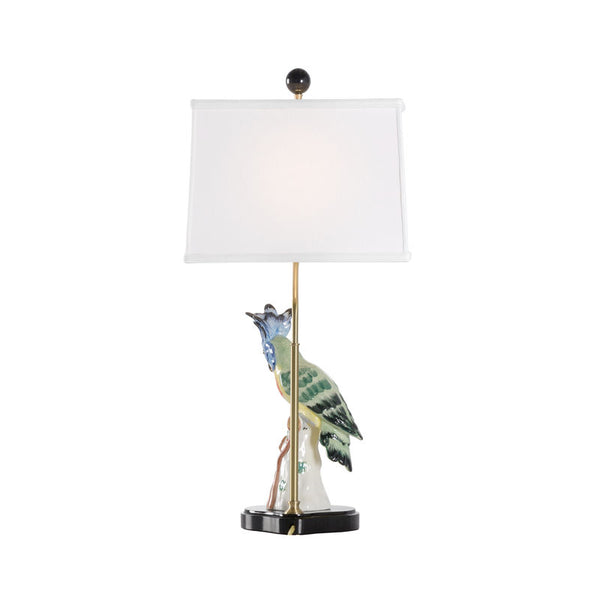 Hope Parrot Design Ceramic Table Lamp