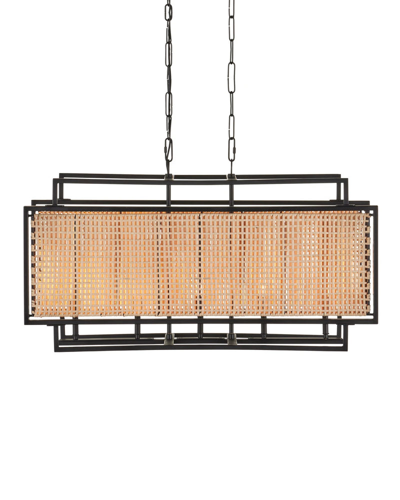 Boswell Rattan Chandelier