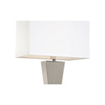 Sterling Triangular Polished Nickel Table Lamp