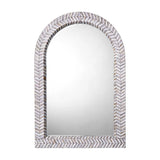 Beverly Mother Of Pearl Arch Wall Mirror By Jamie Young