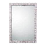 Marmont Mother of Pearl Rectangle Mirror by Jamie Young