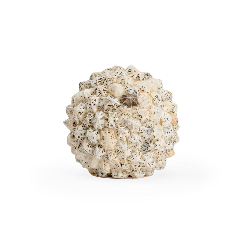 Shell Ball Organic Charm Sculpture