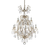 Versailles Silver Crystal Design Chandelier