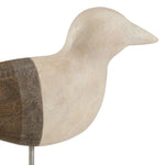 Shorebird Wooden Coastal Charm Sculpture