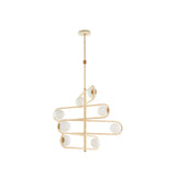 Sol Rattan Design Ambient Lighting Chandelier