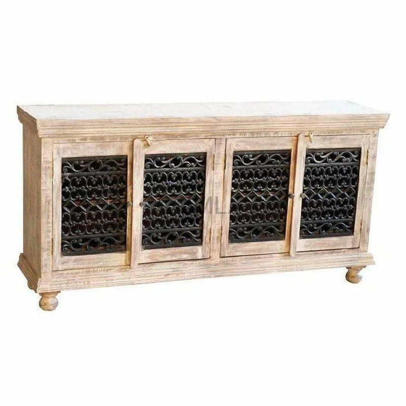 70" Sideboard Server With Iron Accent Design Doors Sideboards LOOMLAN By LOOMLAN
