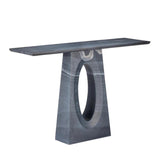 Demi Black Console Table