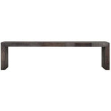 71 Inch Bench Large Grey Industrial Dining Benches LOOMLAN By Moe's Home