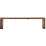 71 Inch Bench Large Light Brown Industrial Dining Benches LOOMLAN By Moe's Home