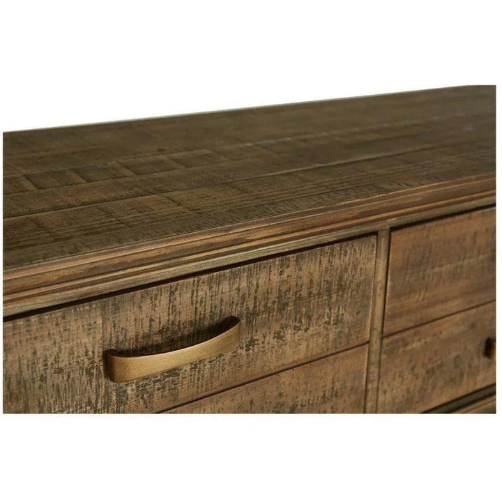 71 Inch Console Table Natural Art Deco - LOOMLAN - Moe's Home - Console Tables