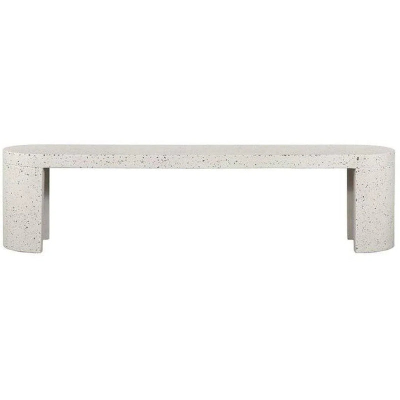 71 Inch Outdoor Bench Grey Contemporary Outdoor Benches LOOMLAN By Moe's Home