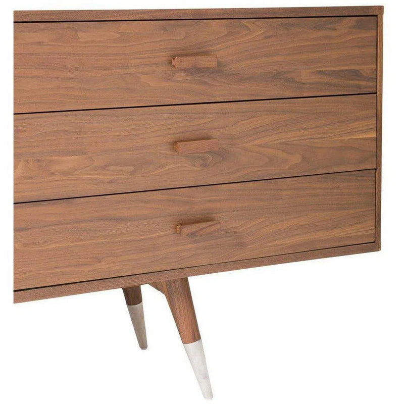 71 Inch Sideboard Small Brown Mid-Century Modern Sideboards LOOMLAN By Moe's Home