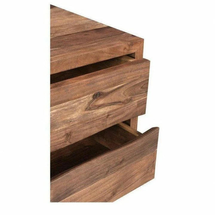 72 Inch Dresser Smoked Brown Industrial - LOOMLAN - Moe's Home - Dressers