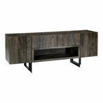 72 Inch Media Cabinet Natural Contemporary - LOOMLAN - Moe's Home - TV Stands & Media Centers