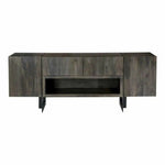 72 Inch Media Cabinet Natural Contemporary - LOOMLAN - Moe's Home - TV Stands & Media Centers