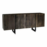 72.5 Inch Sideboard Mid Century Modern Large Natural Sideboards LOOMLAN By Moe's Home