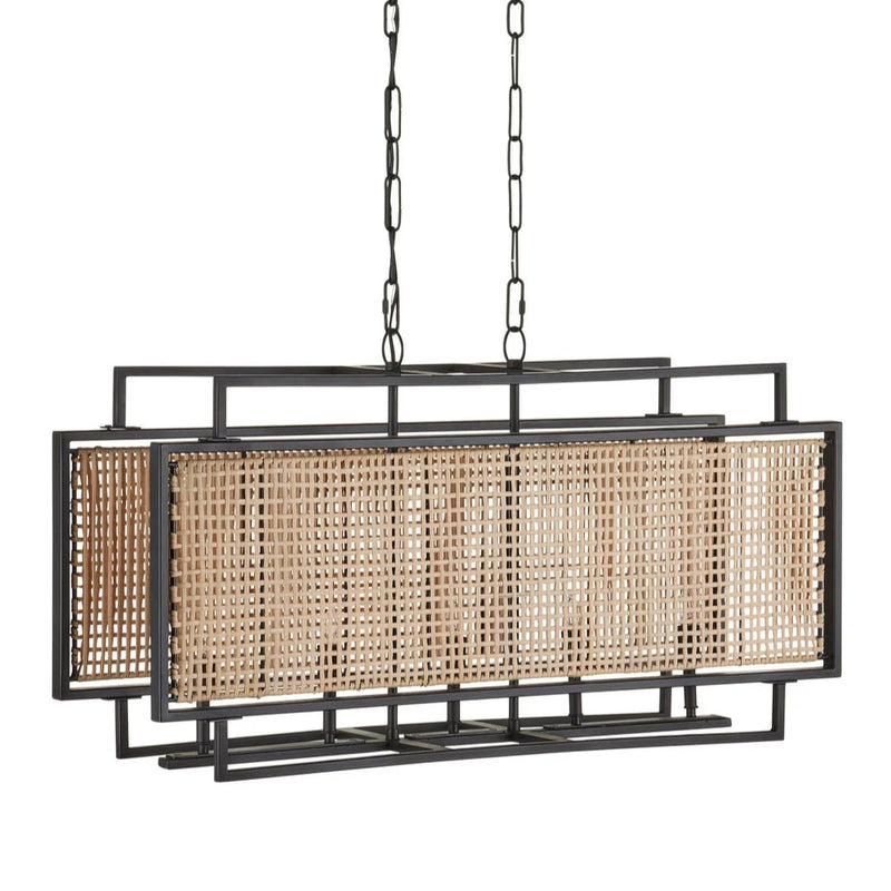 Boswell Rattan Chandelier