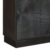 74" Brown Spiral Credenza Credenza Cabinet - LOOMLAN - LH Imports - Sideboards