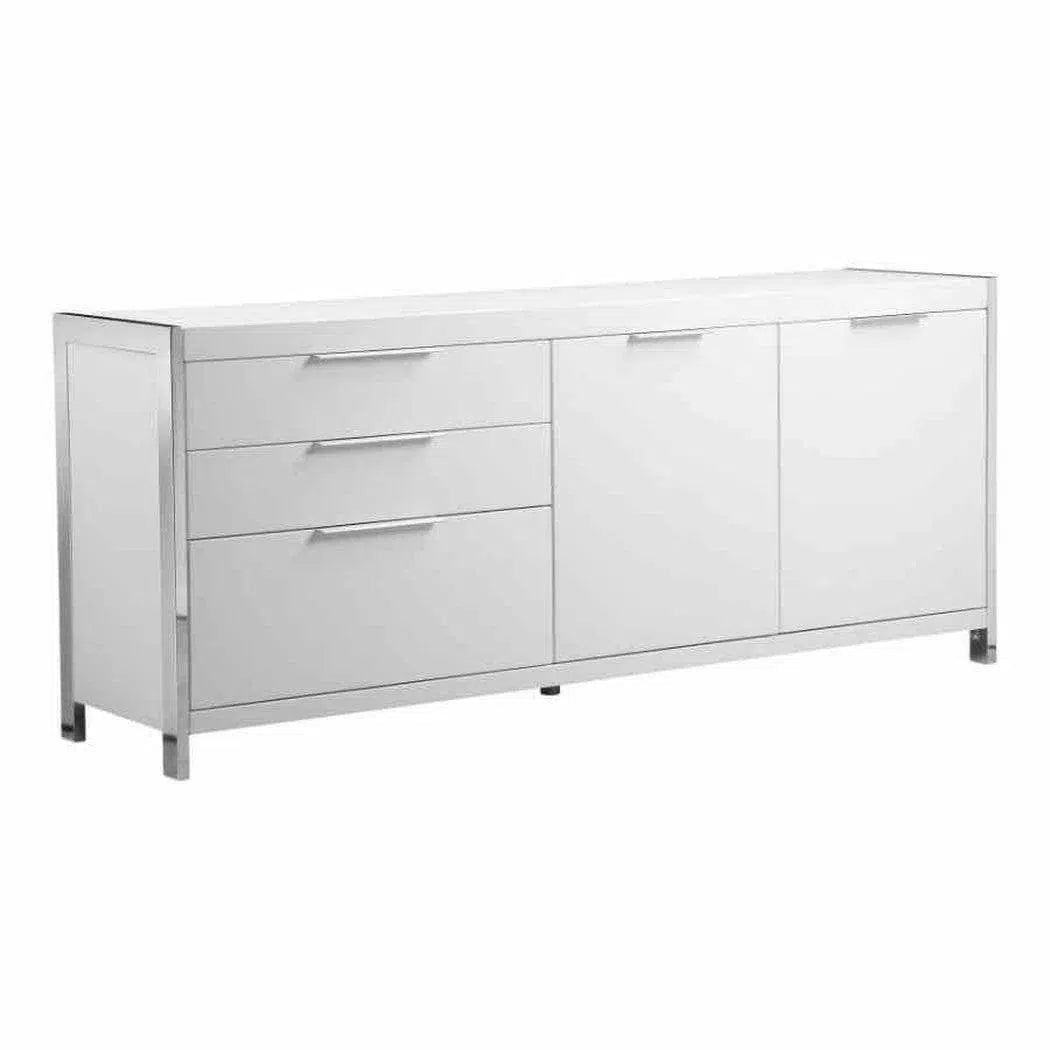 75 Inch Sideboard White Modern