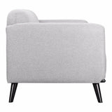 76 Inch Sofa Grey Contemporary Sofas & Loveseats LOOMLAN By Moe's Home