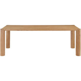 76" Solid Wood Natural Rectangular Post Dining Table - LOOMLAN - Moe's Home - Dining Tables