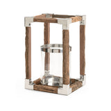 Modern Rustic Hurricane Candleholder