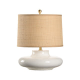 Gainsboro White Ceramic Base Table Lamp