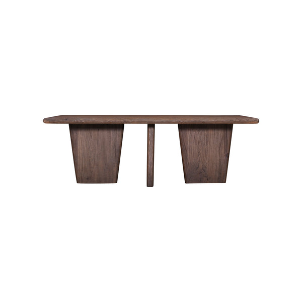 Lasso Wood Brown Rectangular Cocktail Table
