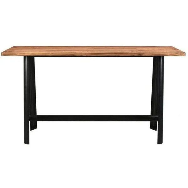 79 Inch Bar Table Natural Industrial - LOOMLAN - Moe's Home - Bar Tables