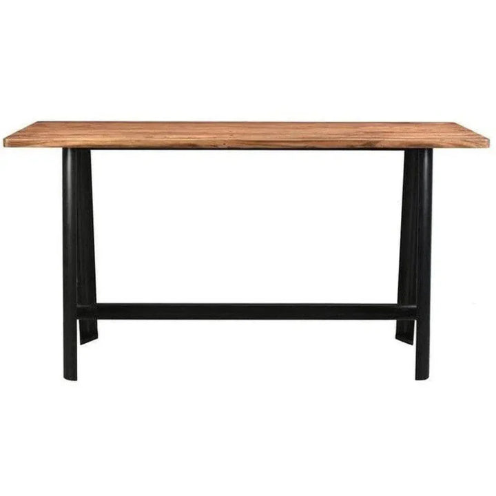 79 Inch Bar Table Natural Industrial - LOOMLAN - Moe's Home - Bar Tables