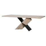 79 Inch Dining Table Natural Contemporary Dining Tables LOOMLAN By Moe's Home