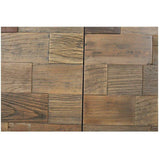 79" Industrial Reclaimed Wood Sideboard on Metal Frame Sideboards LOOMLAN By Moe's Home
