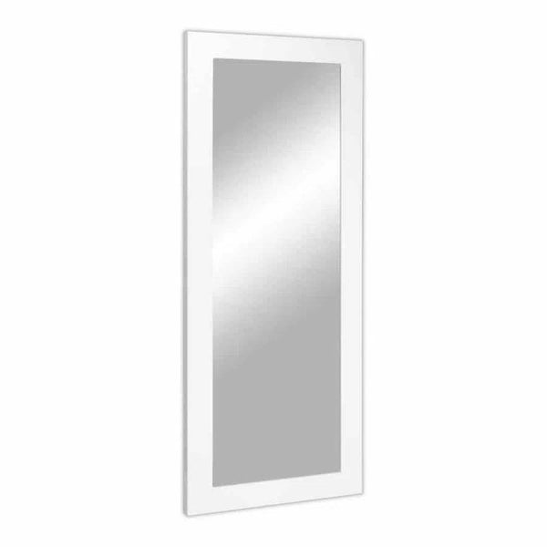 79" White Floor Mirror Leaner for Entryway or Bedroom Floor Mirrors LOOMLAN By Moe's Home