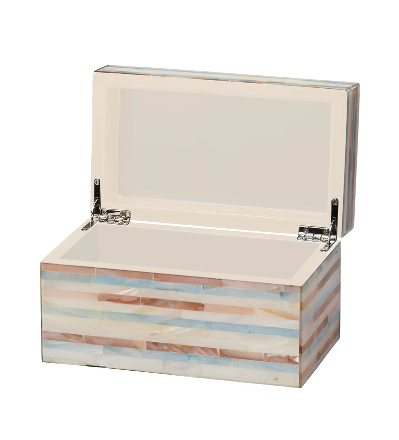 Roosevelt Mother Of Pearl Decorative Box