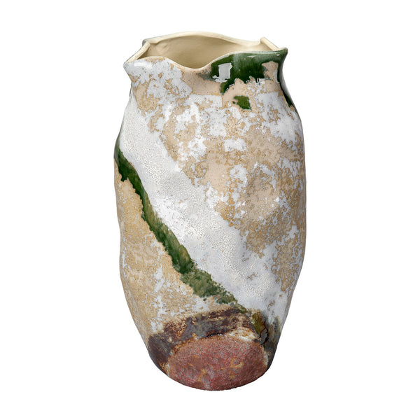 Sandcastle Ceramic Decorative Large Vase by Jamie Young