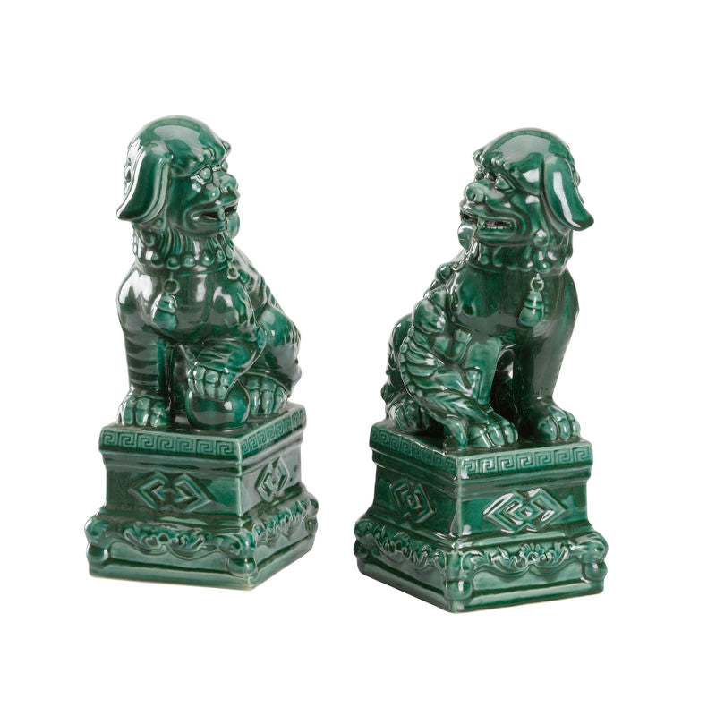 Foo Dogs Ceramic Made Sculpture