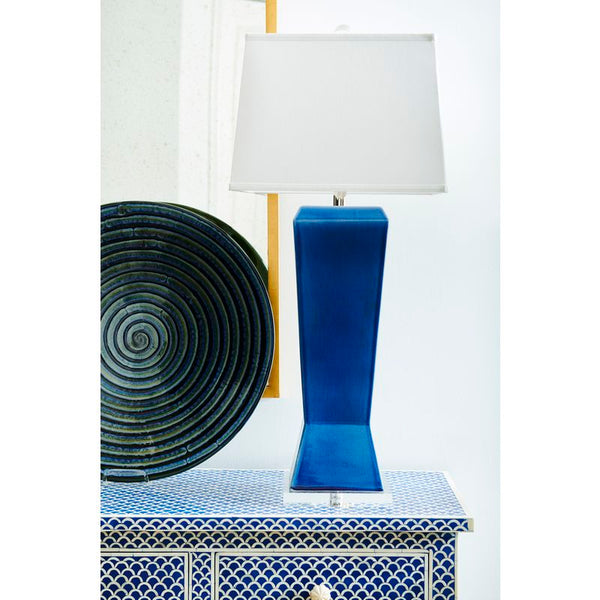 Albion Angular Ceramic Modern Design Table Lamp