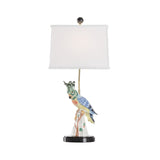 Hope Parrot Design Ceramic Table Lamp