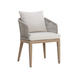 Capri Fabric Outdoor Dining Armchair