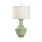 Classic White Round Shade Table Lamp