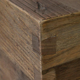 Beckett Natural Wooden Square Coffee Table