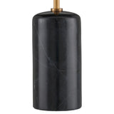 Martini Black Torchiere Table Lamp