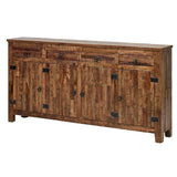 80 in Reclaimed Wood Sideboard with Drawers