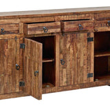 80 in Reclaimed Wood Sideboard with Drawers