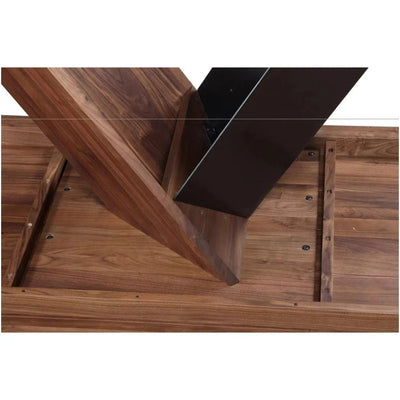 80 Inch Dining Table Brown Contemporary - LOOMLAN - Moe's Home - Dining Tables