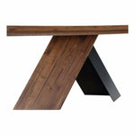 80 Inch Dining Table Brown Contemporary - LOOMLAN - Moe's Home - Dining Tables