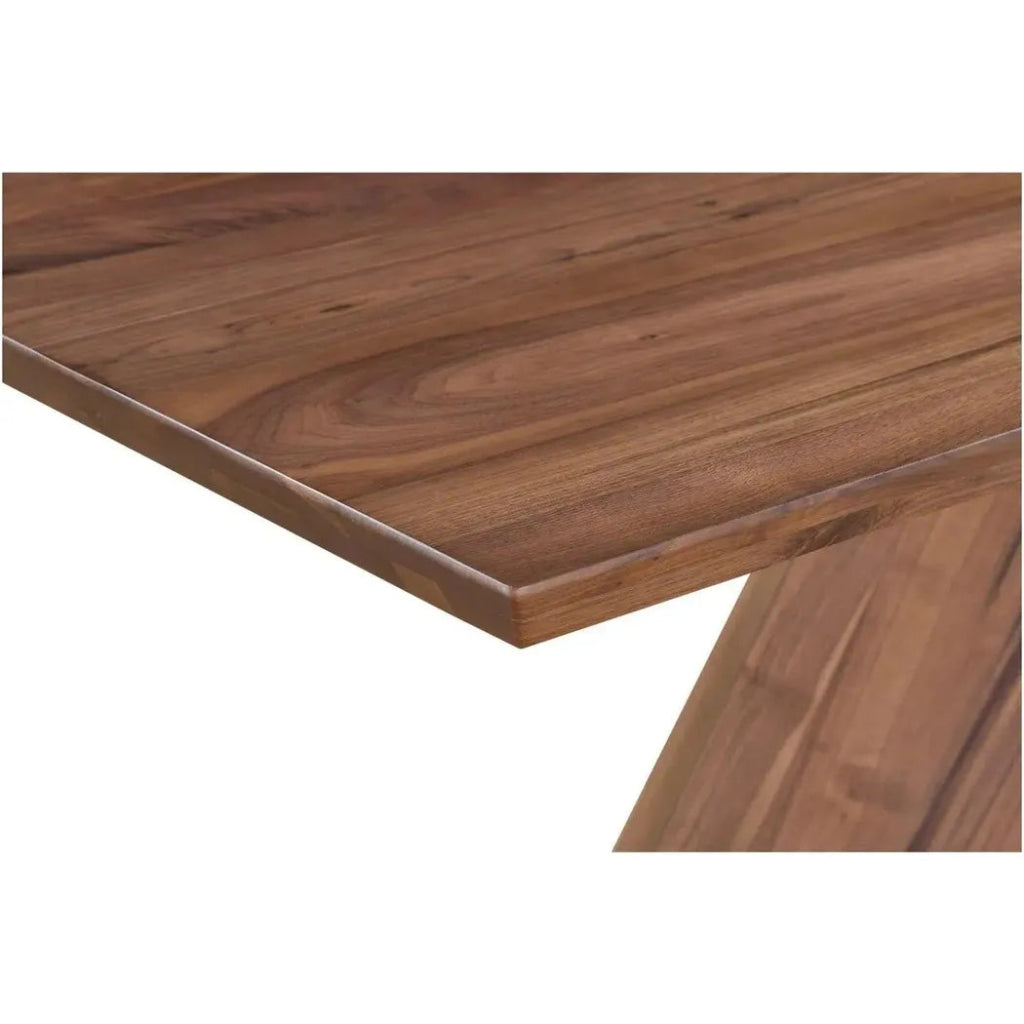 80 Inch Dining Table Brown Contemporary - LOOMLAN - Moe's Home - Dining Tables