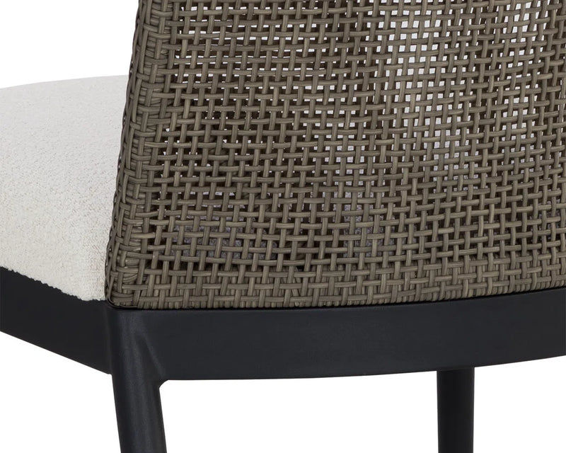 Calandri Fabric Outdoor Dining Chair (Set Of 2)