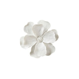 Wall Flower Ceramic Made Sculpture